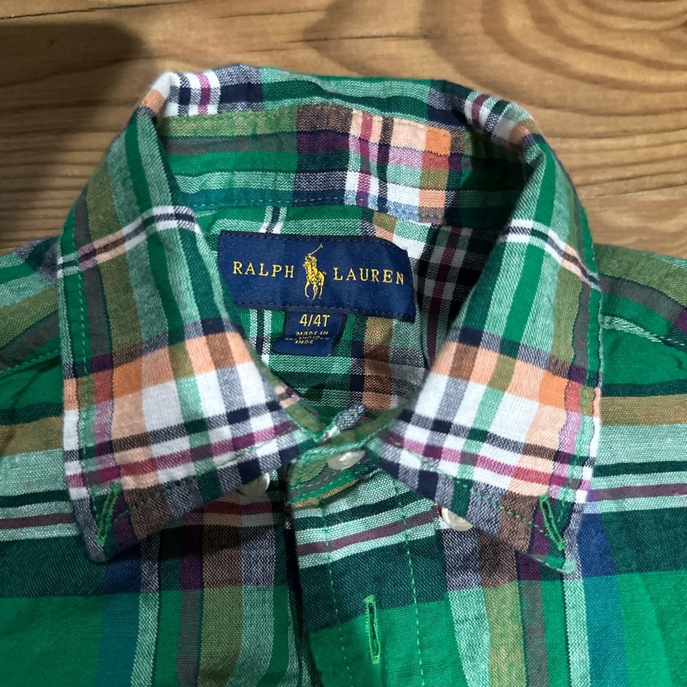 Ralph Lauren Men's Multicolor Plaid Shirt